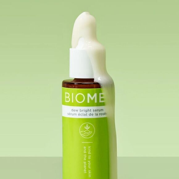 Image BIOME+ dew bright serum oil-based serum, hydrating and fortifying NIB - Picture 3 of 7